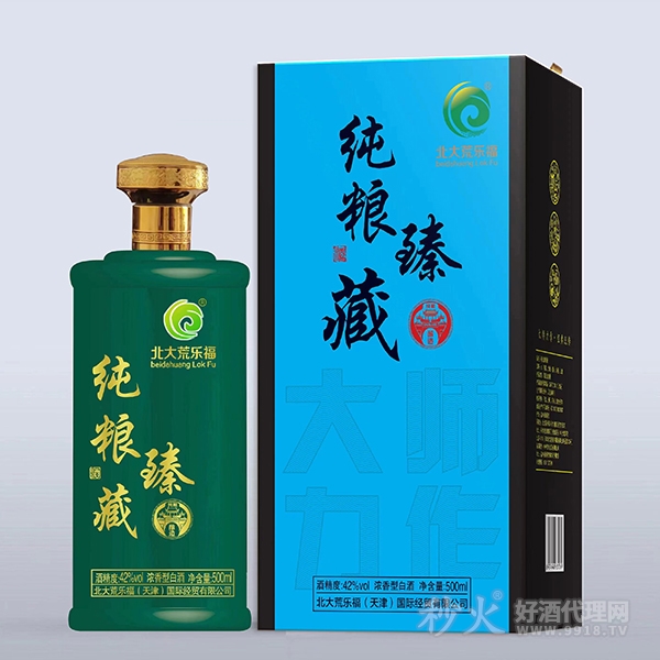 北大荒乐福纯粮臻藏酒42度500ml