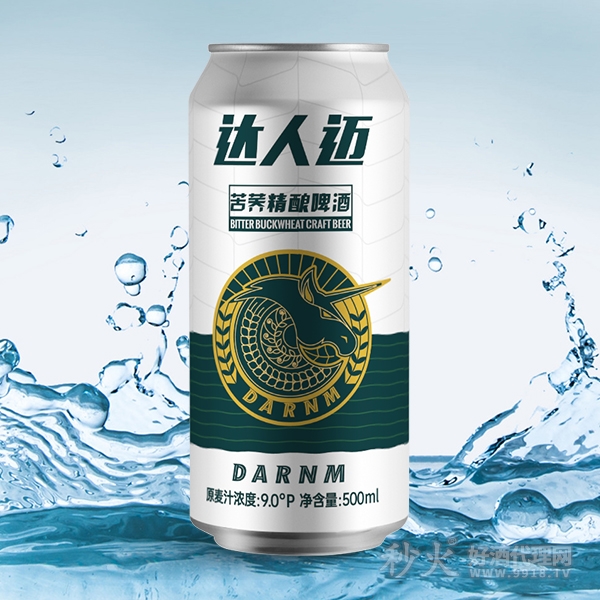 达人迈苦荞精酿啤酒500ml