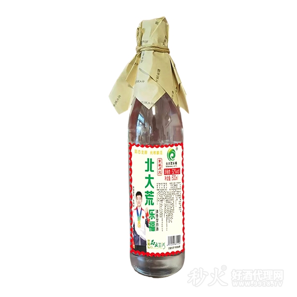 北大荒乐福清香型白酒52度500ml