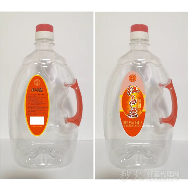 凤满楼红高粱浓香型52度2L