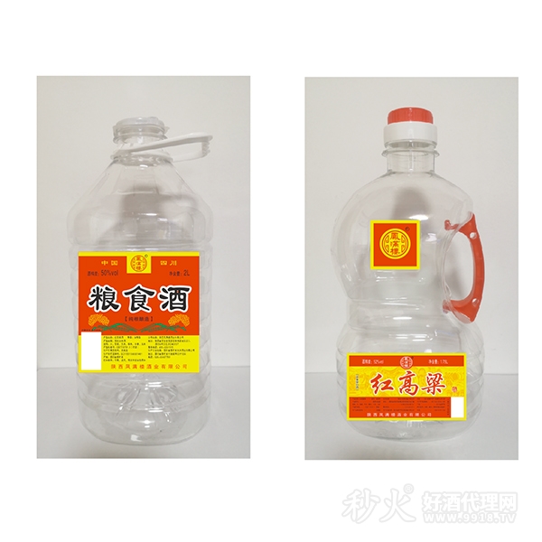 凤满楼粮食酒浓香型50度2L