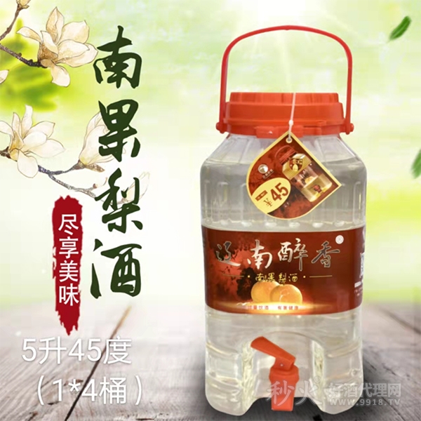 辽南醉香南果梨酒45度5L