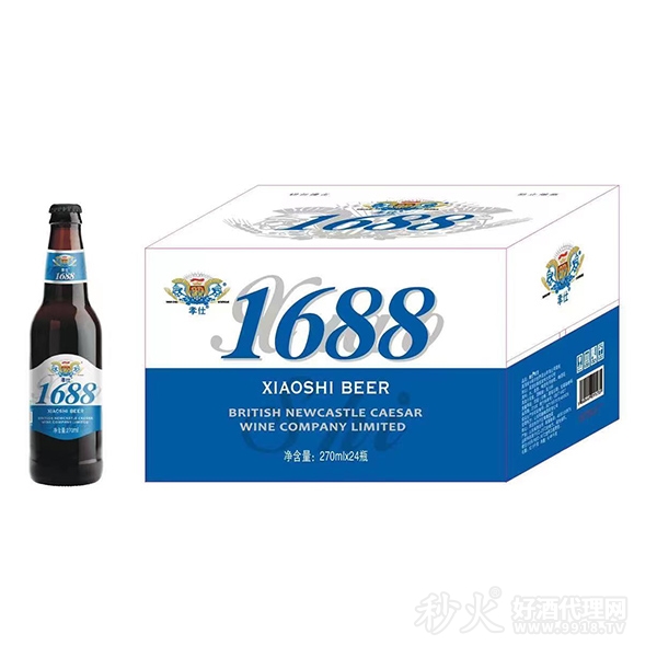 孝仕1688精酿啤酒270mlx24瓶