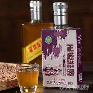 正元米酒紅米酒23度150ml
