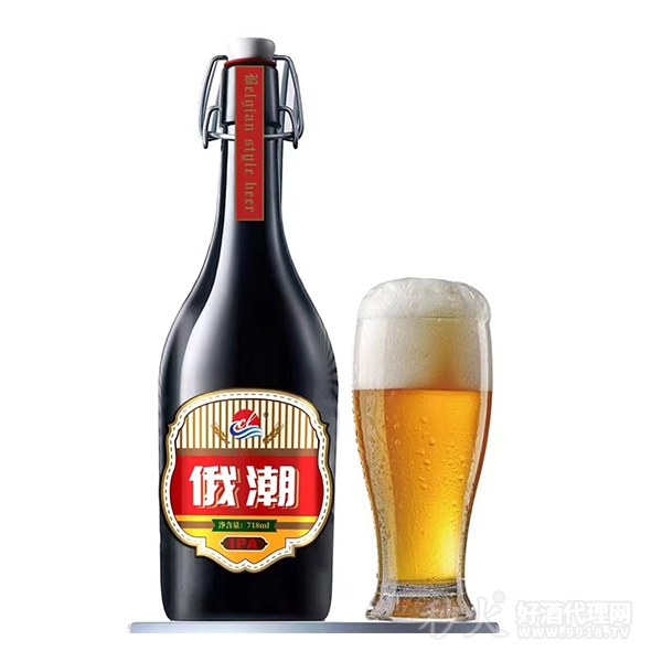 俄潮IPA啤酒718ml