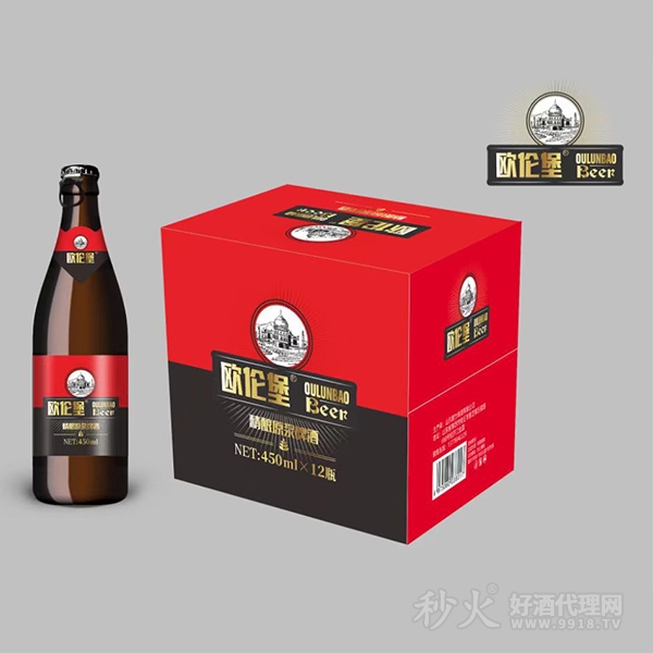 欧伦堡教士精酿原浆啤酒450ml