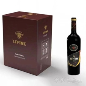 力菲赤霞珠干红葡萄酒盒装