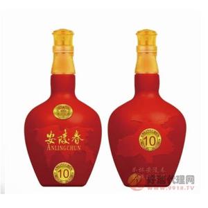 安陵春10白酒浓香型500ml