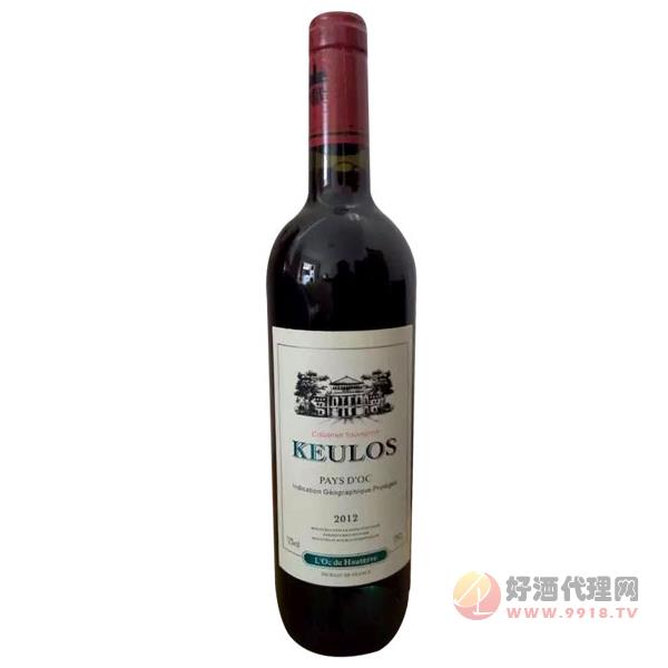 轩洛思2012干红葡萄酒750ml