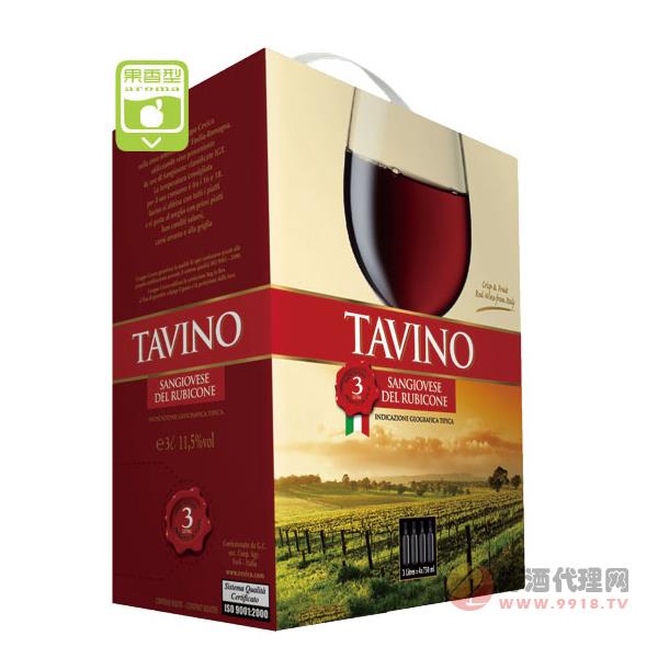 塔维诺干红葡萄酒3L