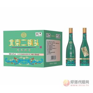 百粮京南春北京二锅头酒42度500mlx12瓶