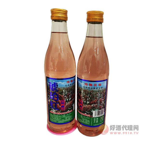 红高粱故事原型酒琥珀红特曲500ml