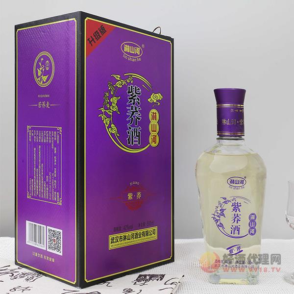 淋山河紫荞酒42度500ml