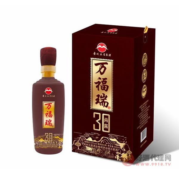 万福瑞尚酱30白酒500ml