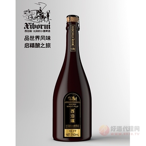 西泊瑞比利时小麦原浆750mlx6