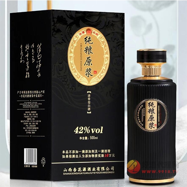 杏清纯粮原浆酒清香型42度500ml