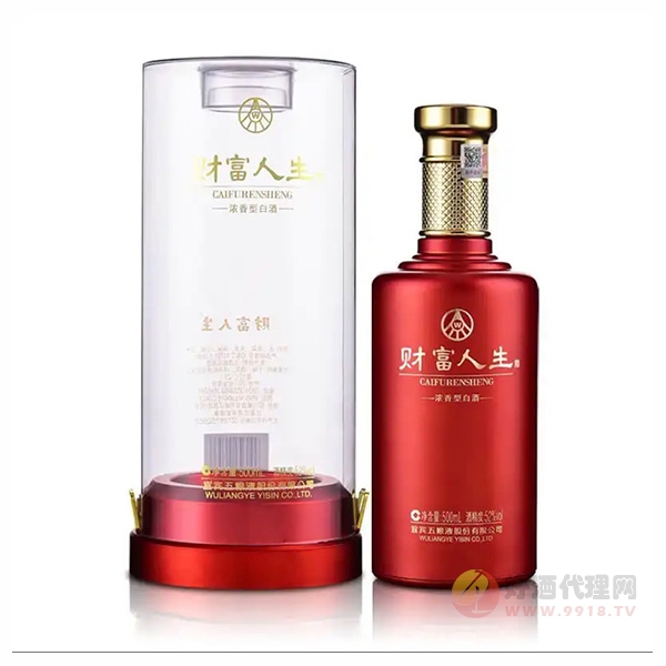 财富人生珍酿浓香型500ml