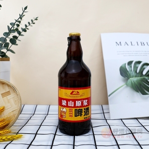 梁山原浆啤酒500ml