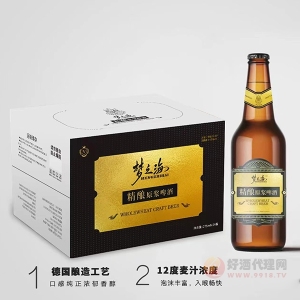 梦之海精酿原浆啤酒275mlx24瓶