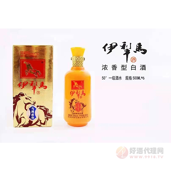 伊犁马酒马到成功浓香型50度500ml