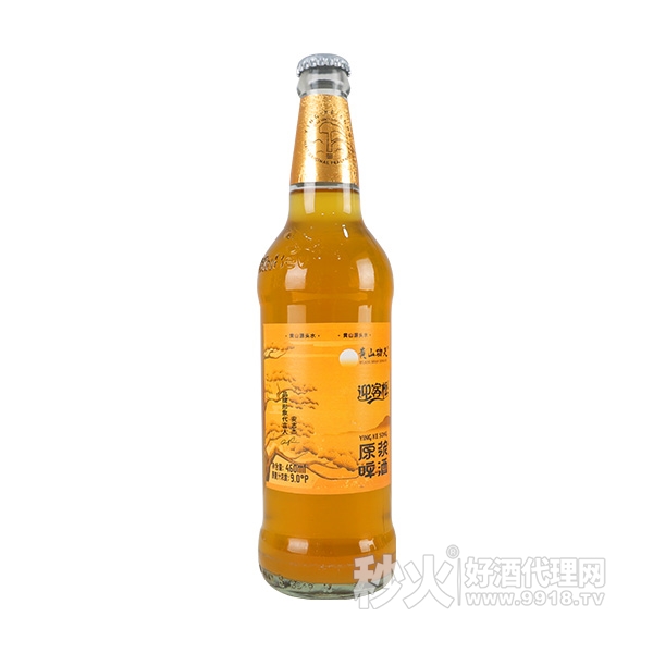 迎客松原浆啤酒460ml