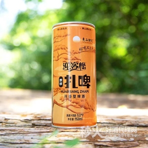 迎客松原浆扎啤荞香型啤酒950ml