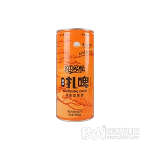 迎客松原浆扎啤荞香型啤酒950ml