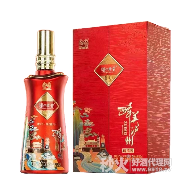 泸州老窖醉美泸州浓香型52度500ml