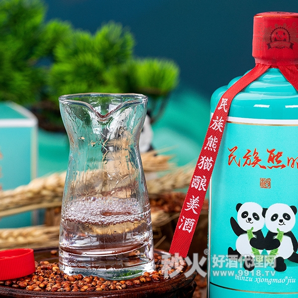 民族熊猫酒酱香型53度500ml