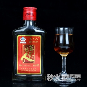 药乡人鹿茸人参酒125ml