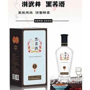 洪武井黑蕎酒42度500ml