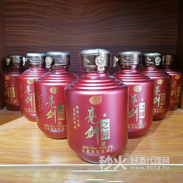 亮剑之师50度500ml-新疆亮剑酒业有限责任公司-秒火好酒代理网