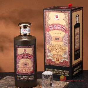 恒悟烧坊经典酱香型白酒500ml