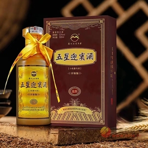 五星迎宾酒龍酱酱香型白酒500ml