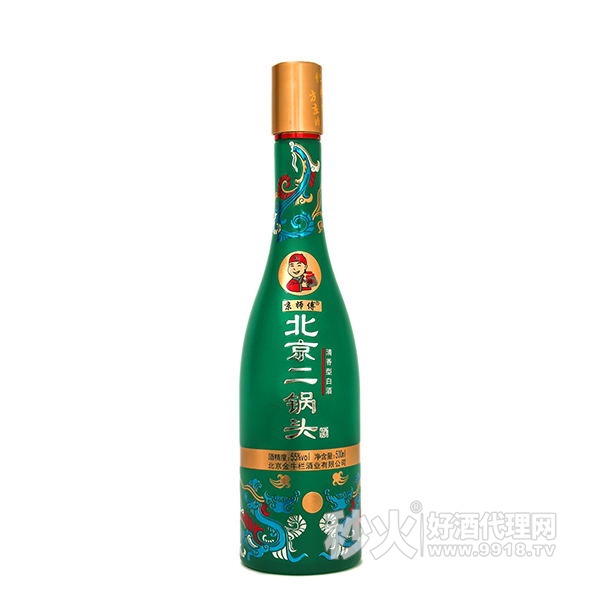 京師傅北京二鍋頭濃香型白酒55度500ml
