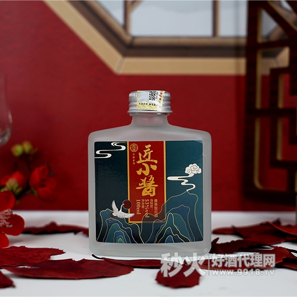 匠久道匠小酱酱香型白酒53度100ml