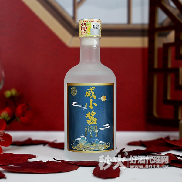 匠久道威小酱酱香型白酒53度100ml