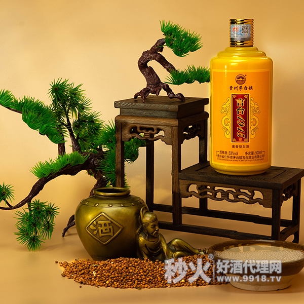 贵州茅台镇言台1915酱香型白酒53度500ml