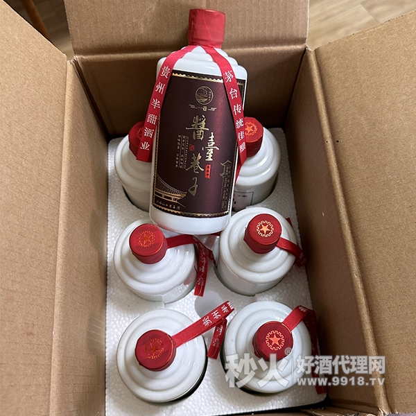 一巷酱台巷子酱香型白酒53度500ml