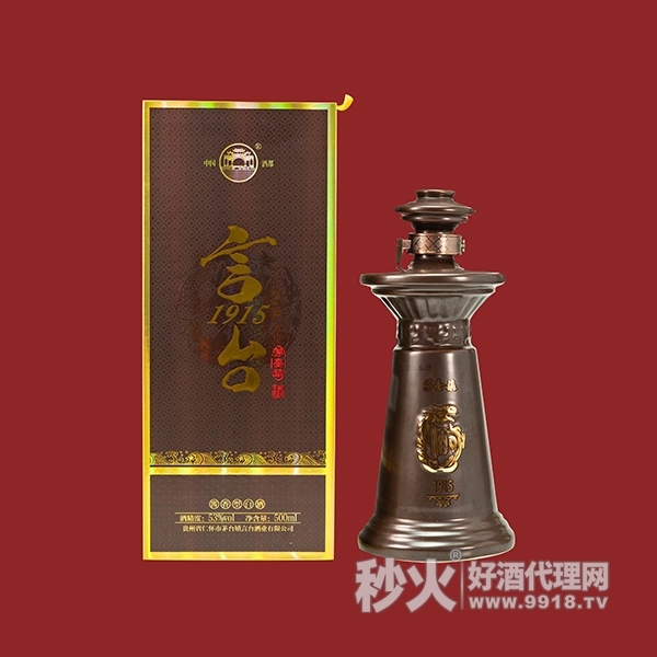 言台1915酱香型白酒53度500ml