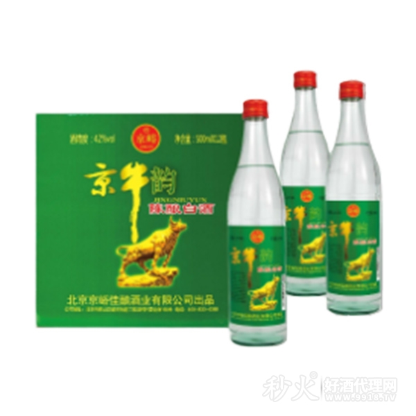 京牛韵陈酿酒浓香型42度500ml