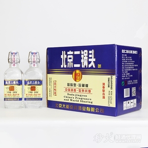 大都京韻北京二鍋頭清香型42度500mlx12瓶