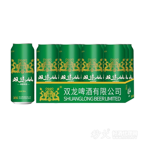 双鸭山精酿白啤500mlx12瓶