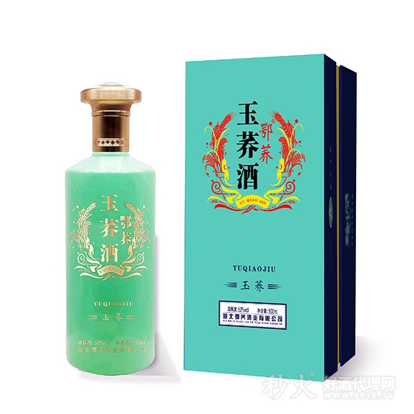 玉荞酒鄂荞52度500ml