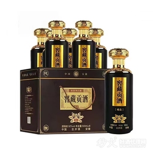 闯王30窖藏贡酒52度500mlx6瓶