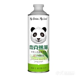 杰克熊猫龙井小麦精酿啤酒1L38罐