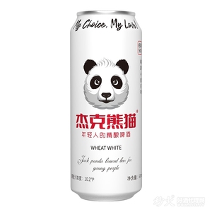 杰克熊猫500ml易拉罐