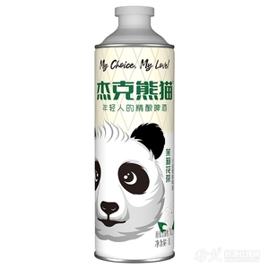 杰克熊猫茉莉花茶