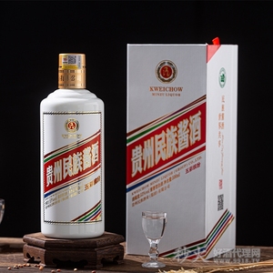 贵州民族酱酒五彩缤纷酱香型53度500ml