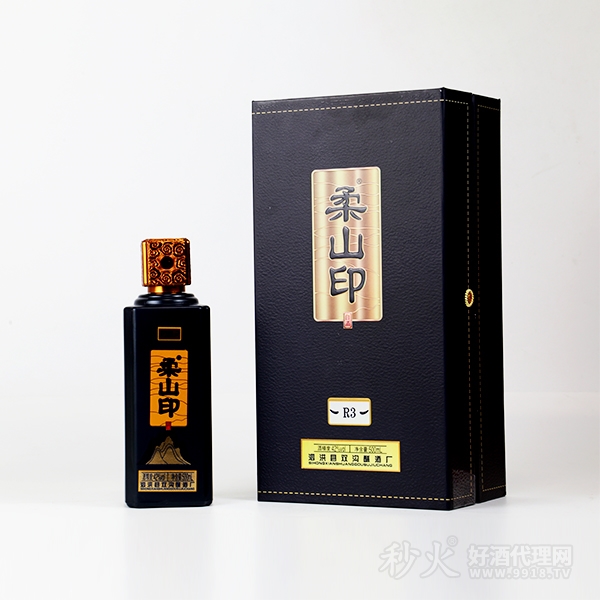 柔山印R3浓香型白酒42度500ml